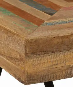 vidaXL Side Table Solid Reclaimed Teak