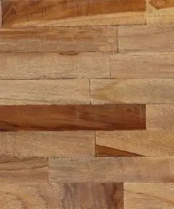 vidaXL Bench Reclaimed Teak and Steel 110x35x45 cm