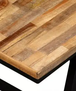 vidaXL Bench Reclaimed Teak and Steel 160x35x45 cm