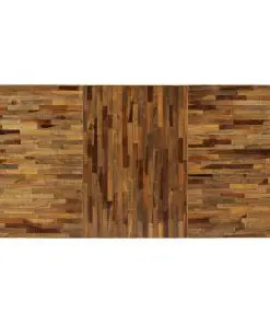 vidaXL Dining Table Reclaimed Teak and Steel 180x90x76 cm