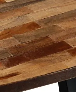 vidaXL Coffee Table Solid Reclaimed Teak Oval 120x60x30 cm