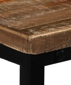 vidaXL Console Table Solid Reclaimed Teak 90x30x76 cm