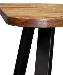 vidaXL Coffee Table Set 2 Pieces Reclaimed Teak