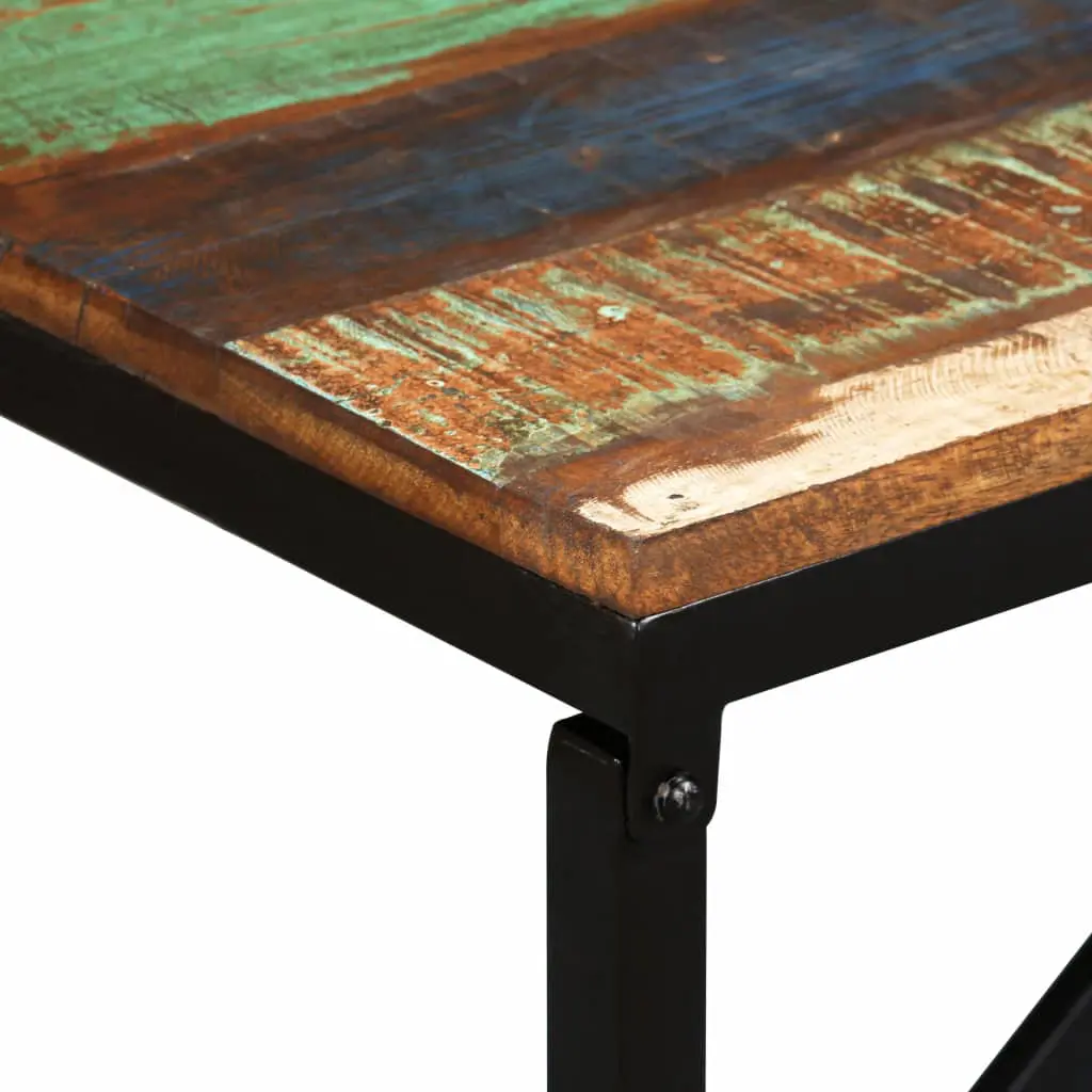 vidaXL Bench Solid Reclaimed Wood 110x35x45 cm