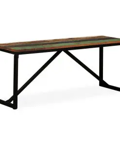 vidaXL Bench Solid Reclaimed Wood 110x35x45 cm