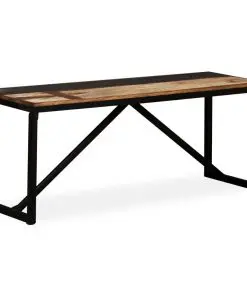 vidaXL Bench Solid Reclaimed Wood 110x35x45 cm