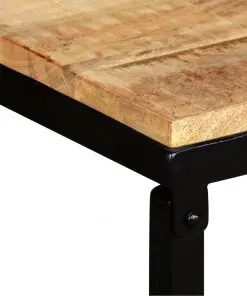 vidaXL Bench Solid Mango Wood 110x35x45 cm