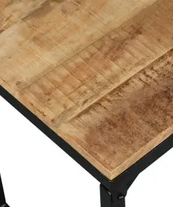 vidaXL Bench Solid Mango Wood 110x35x45 cm