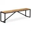 vidaXL Bench Solid Mango Wood 160x35x45 cm vidaXL Bench Solid Mango Wood 160x35x45 cm