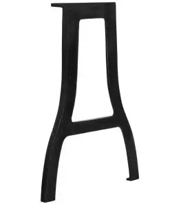 vidaXL Dining Table Legs 2 pcs A-Frame Cast Iron