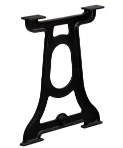 vidaXL Dining Table Legs 2 pcs Y-Frame Cast Iron