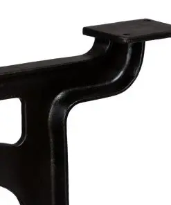 vidaXL Dining Table Legs 2 pcs Y-Frame Cast Iron