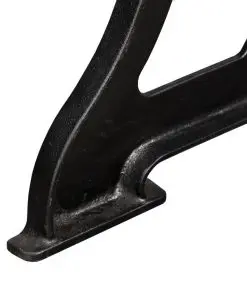 vidaXL Dining Table Legs 2 pcs Y-Frame Cast Iron