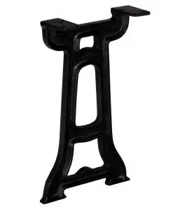 vidaXL Bench Legs 2 pcs Y-Frame Cast Iron