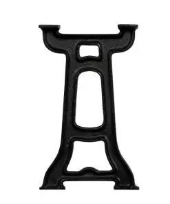 vidaXL Bench Legs 2 pcs Y-Frame Cast Iron