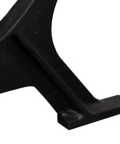 vidaXL Dining Table Legs 2 pcs O-Frame Cast Iron