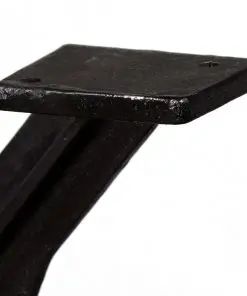 vidaXL Coffee Table Legs 2 pcs O-Frame Cast Iron