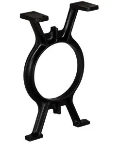 vidaXL Bench Legs 2 pcs O-Frame Cast Iron