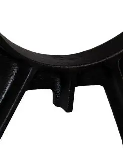 vidaXL Bench Legs 2 pcs O-Frame Cast Iron