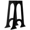 vidaXL Dining Table Legs 2 pcs with Arched Base A-Frame Cast Iron