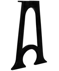 vidaXL Dining Table Legs 2 pcs with Arched Base A-Frame Cast Iron