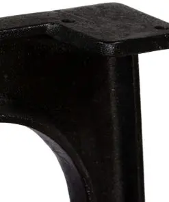 vidaXL Dining Table Legs 2 pcs with Arched Base A-Frame Cast Iron