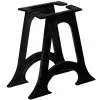 vidaXL Coffee Table Legs 2 pcs with Arched Base A-Frame Cast Iron vidaXL Coffee Table Legs 2 pcs with Arched Base A-Frame Cast Iron