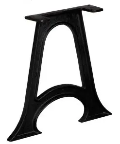 vidaXL Coffee Table Legs 2 pcs with Arched Base A-Frame Cast Iron