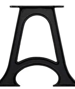 vidaXL Coffee Table Legs 2 pcs with Arched Base A-Frame Cast Iron