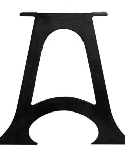 vidaXL Coffee Table Legs 2 pcs with Arched Base A-Frame Cast Iron