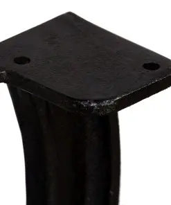 vidaXL Dining Table Legs 2 pcs X-Frame Cast Iron