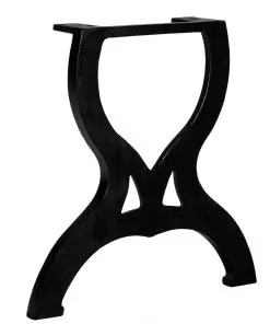 vidaXL Coffee Table Legs 2 pcs X-Frame Cast Iron