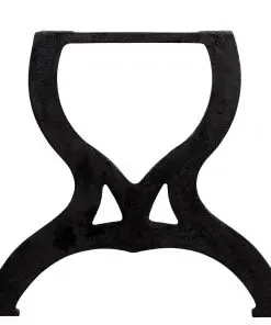 vidaXL Coffee Table Legs 2 pcs X-Frame Cast Iron