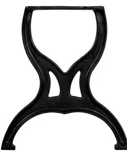 vidaXL Bench Legs 2 pcs X-Frame Cast Iron
