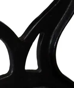 vidaXL Bench Legs 2 pcs X-Frame Cast Iron