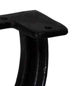 vidaXL Bench Legs 2 pcs X-Frame Cast Iron