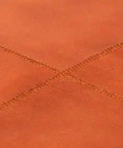 vidaXL Storage Bench Genuine Leather and Solid Mango Wood 80x44x44 cm