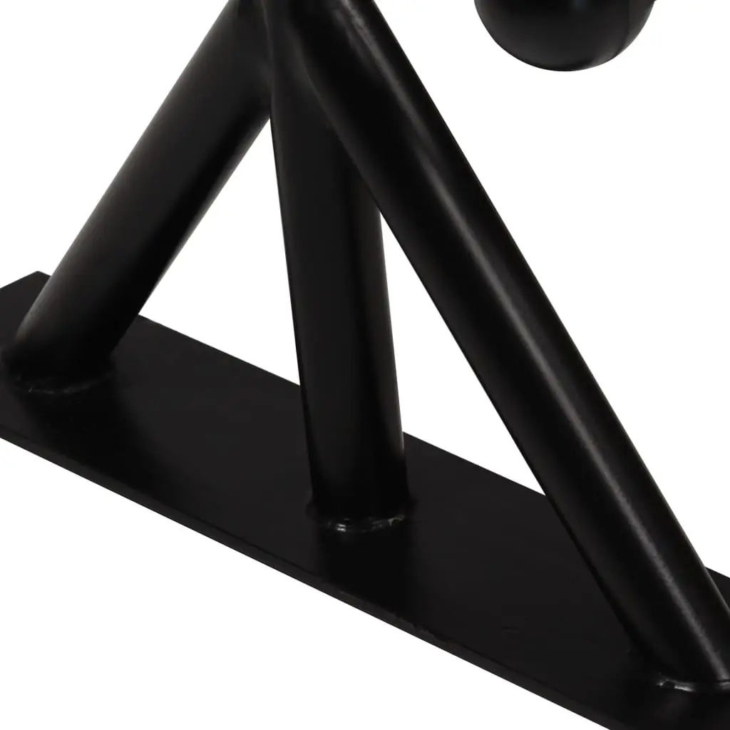 vidaXL Bar Table Solid Reclaimed Wood Dark Brown 60x60x107 cm