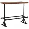 vidaXL Bar Table Solid Reclaimed Wood Dark Brown 120x60x107 cm vidaXL Bar Table Solid Reclaimed Wood Dark Brown 120x60x107 cm