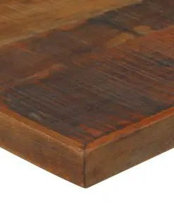 vidaXL Bar Table Solid Reclaimed Wood Dark Brown 150x70x107 cm