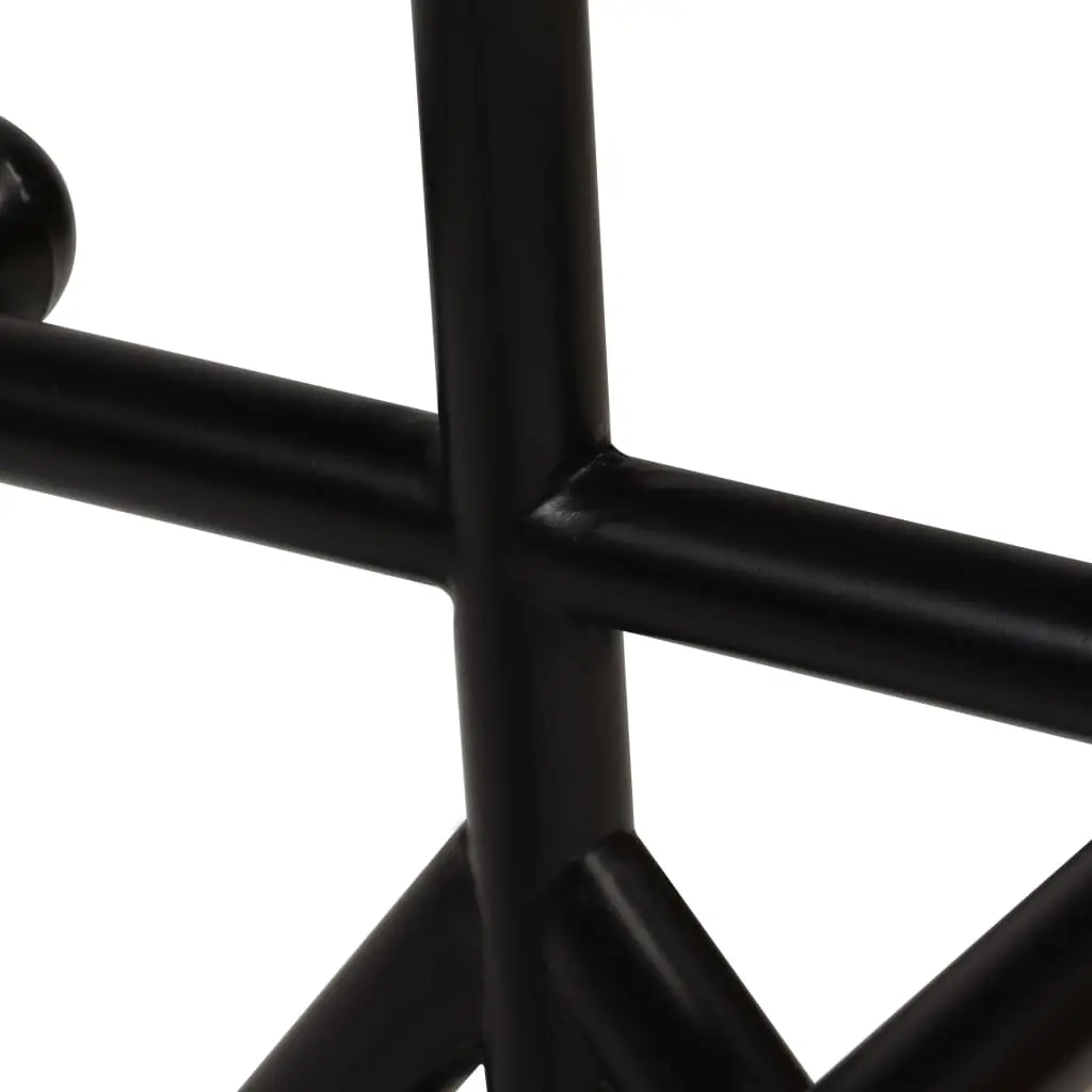 vidaXL Bar Table Solid Reclaimed Wood Dark Brown 180x70x107 cm