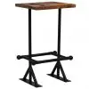 vidaXL Bar Table Solid Reclaimed Wood Multicolour 60x60x107 cm vidaXL Bar Table Solid Reclaimed Wood Multicolour 60x60x107 cm