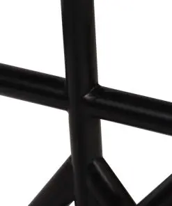 vidaXL Bar Table Solid Reclaimed Wood Multicolour 60x60x107 cm