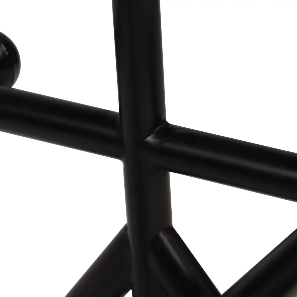 vidaXL Bar Table Solid Reclaimed Wood Multicolour 60x60x107 cm