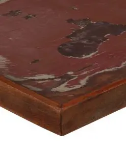 vidaXL Bar Table Solid Reclaimed Wood Multicolour 120x60x107 cm