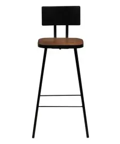 vidaXL Bar Chairs 4 pcs Solid Reclaimed Wood