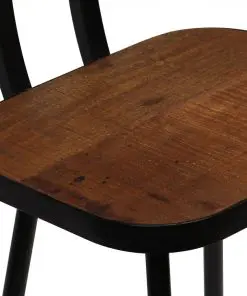 vidaXL Bar Chairs 4 pcs Solid Reclaimed Wood