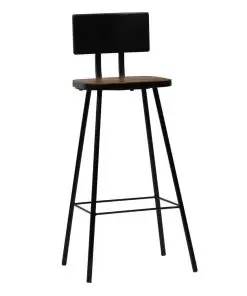 vidaXL Bar Chairs 4 pcs Solid Reclaimed Wood