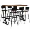 vidaXL Bar Set 7 Piece Solid Reclaimed Wood vidaXL Bar Set 7 Piece Solid Reclaimed Wood