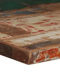 vidaXL Bar Set 3 Piece Solid Reclaimed Wood Multicolour